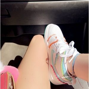 Jordan knitted up shoes !! Brand new barely worn.